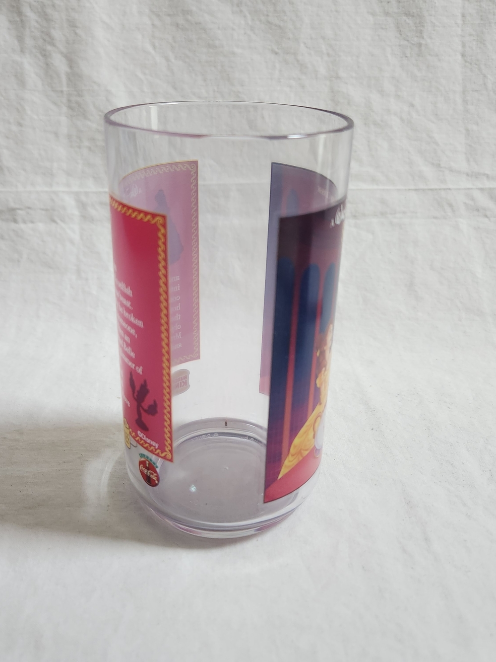 Disney Beauty and the Beast Pink Collector Glass - Picture 8 of 12